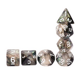 Glow in the Dark Storm Chaser RPG Dice Set Plastic Dice Foam Brain Games