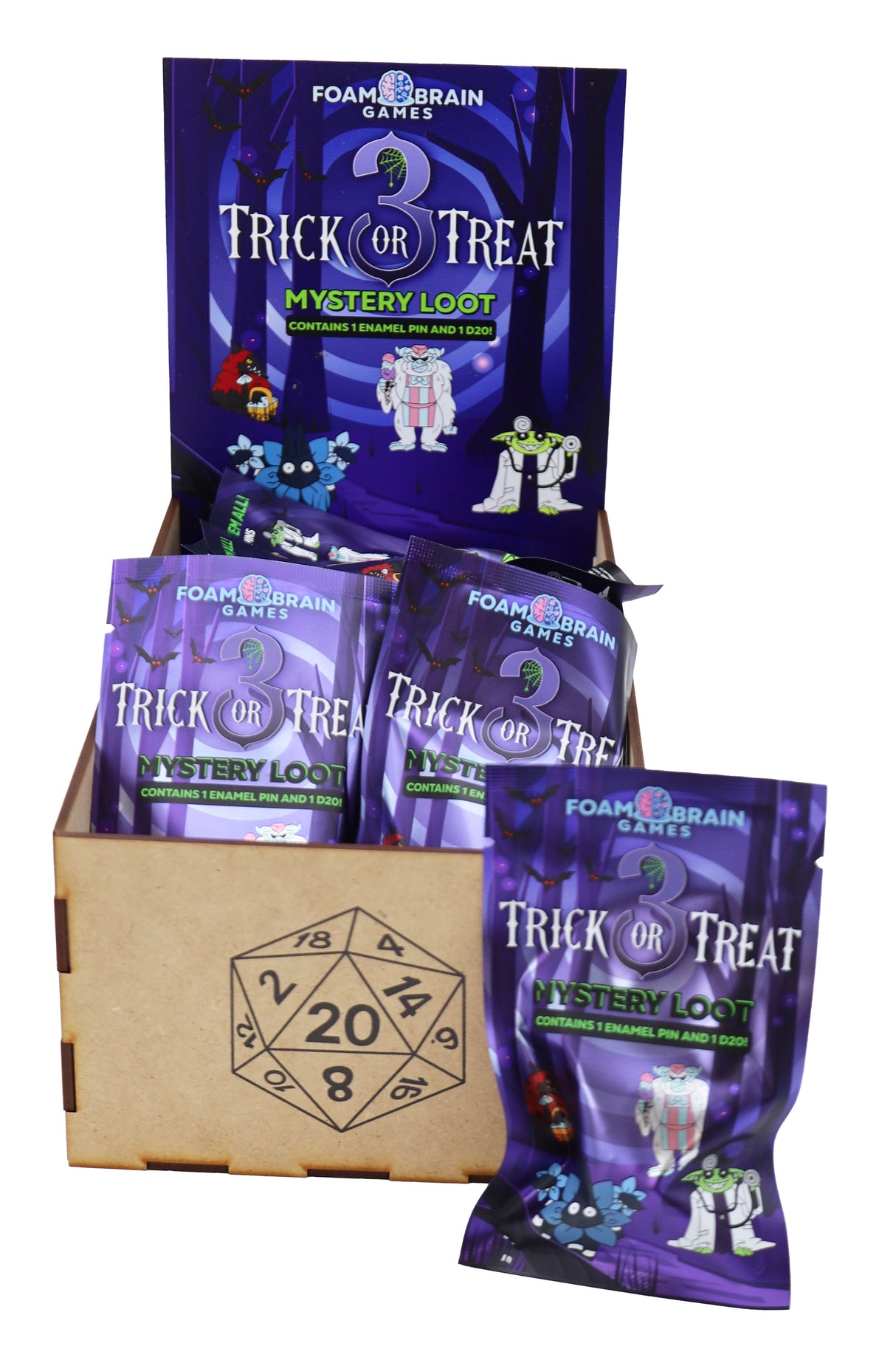 Mystery Loot: Trick or Treat 3 Display (Free With Purchase, See Description!)