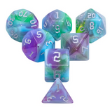 Trails RPG Dice Set Plastic Dice Foam Brain Games