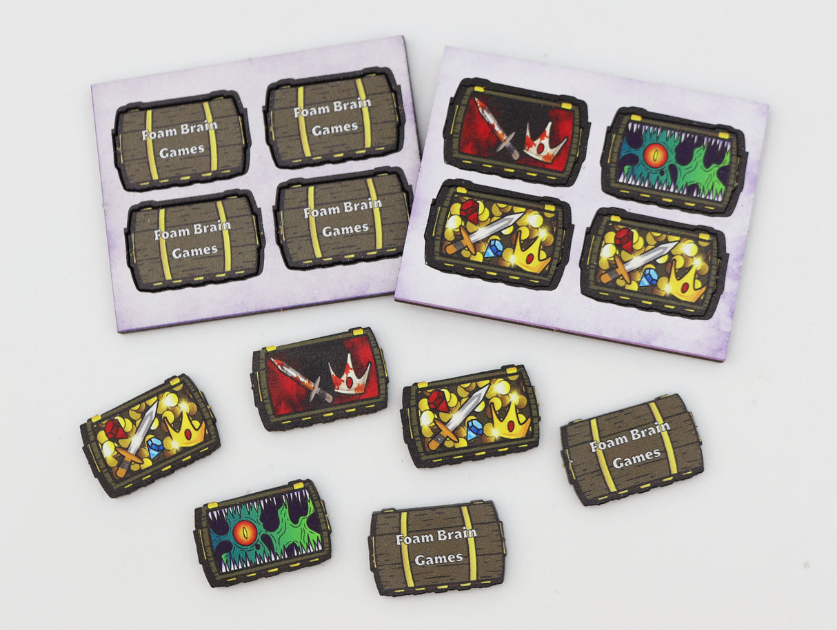 Treasure Chest Token Mini Sheet (35 Sheets)