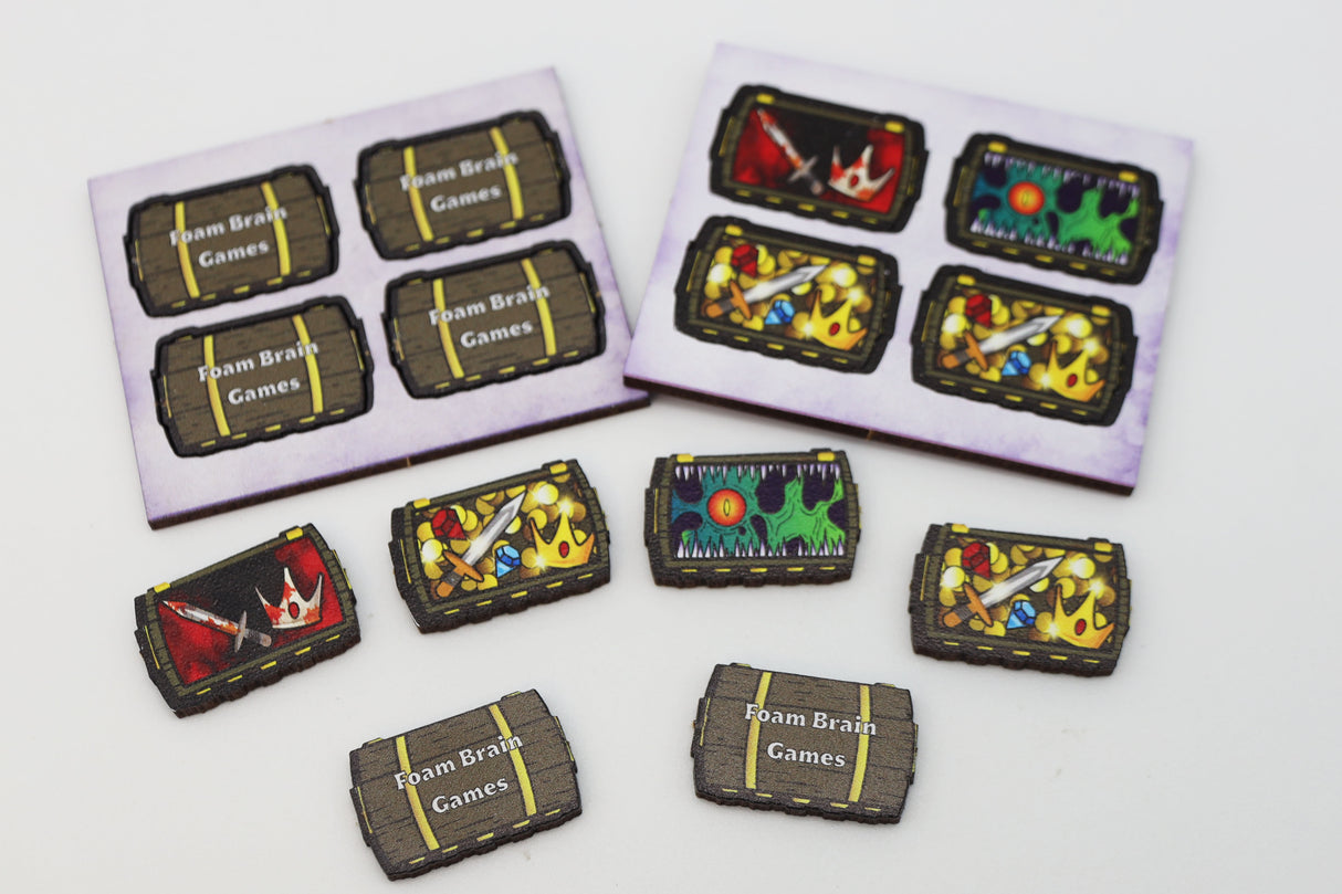 Treasure Chest Token Mini Sheet (35 Sheets)