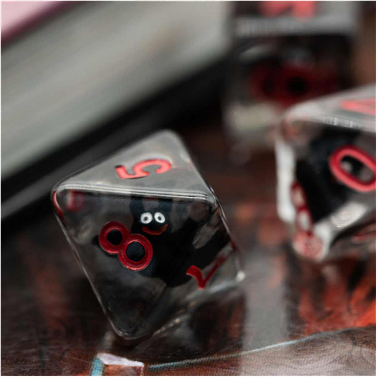 Vampire Bats RPG Dice Plastic Dice Foam Brain Games