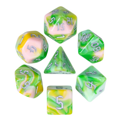 Weeping Willow RPG Dice Set Plastic Dice Foam Brain Games