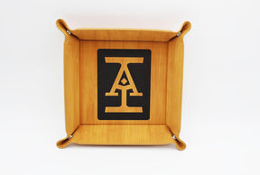 Acquisitions Inc Snap Tray: Wood Dice Tray Foam Brain Games
