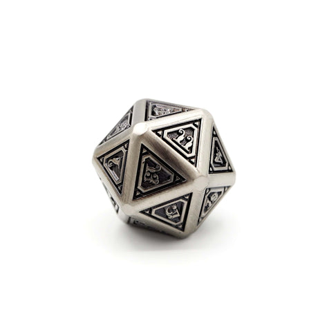 Alchemist Metals: Iron - Metal RPG Dice Set Metal Dice Foam Brain Games