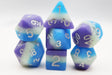 Blueberry Snow Cone RPG Dice Set Plastic Dice Foam Brain Games