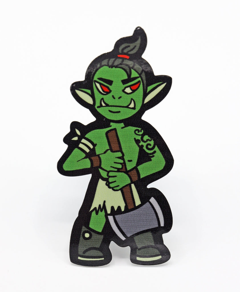 Monster Index Sticker: Orc Stickers Foam Brain Games