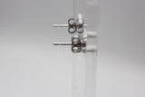 D20 Stud Earrings: White Jewelry Foam Brain Games