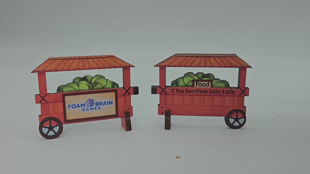 Cabbage Cart Token (36 Tokens)