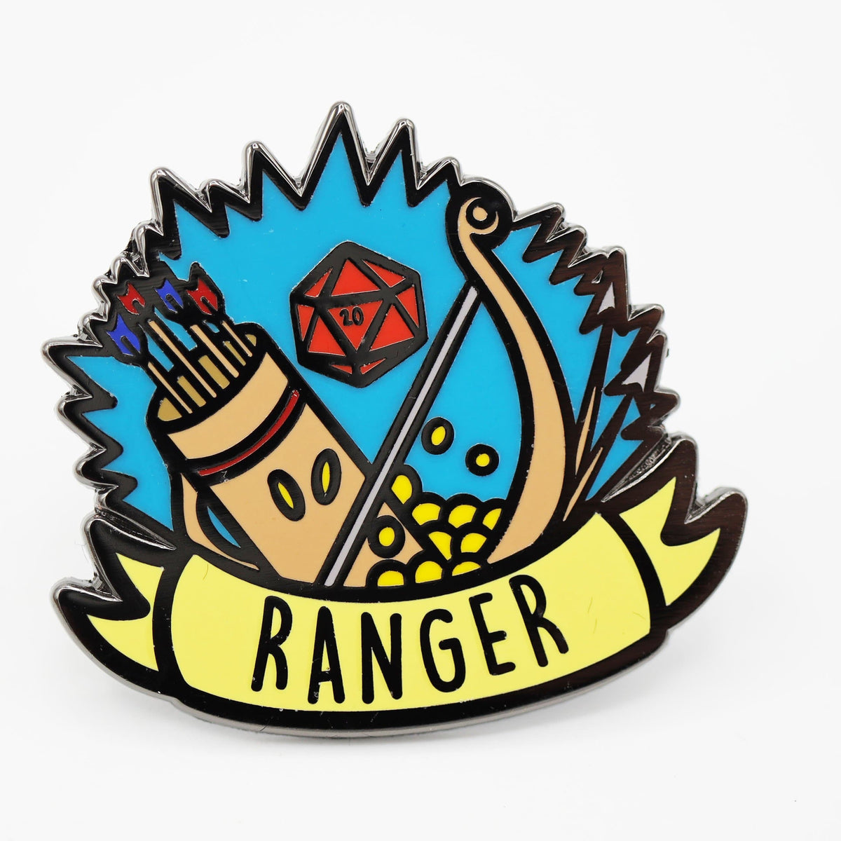 Mini Ranger Scroll Pin Banner Class Pin - Ranger – Foam Brain Wholesale