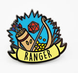 Banner Class Pin - Ranger Enamel Pin Foam Brain Games