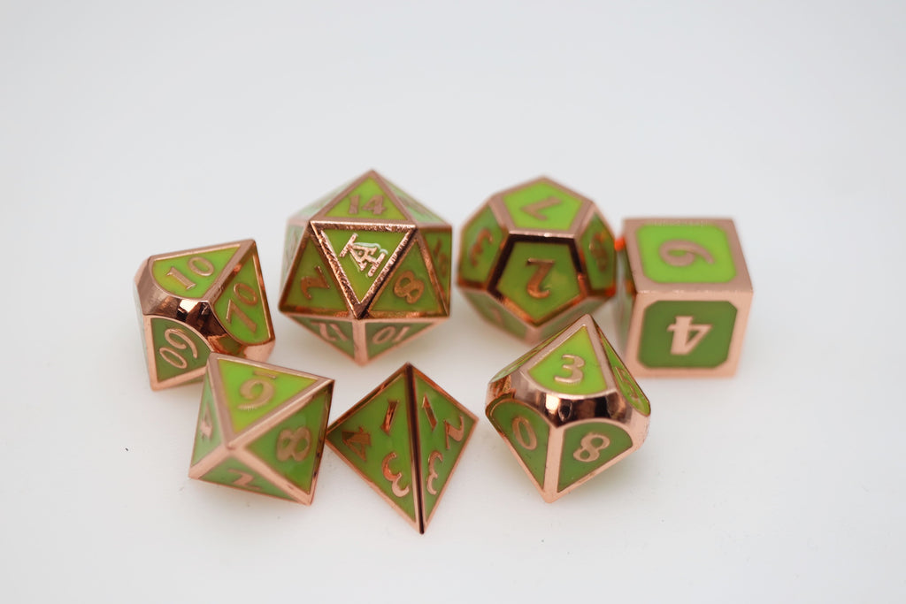 Acquisitions Inc Character Dice: Strix Metal Dice Foam Brain Games