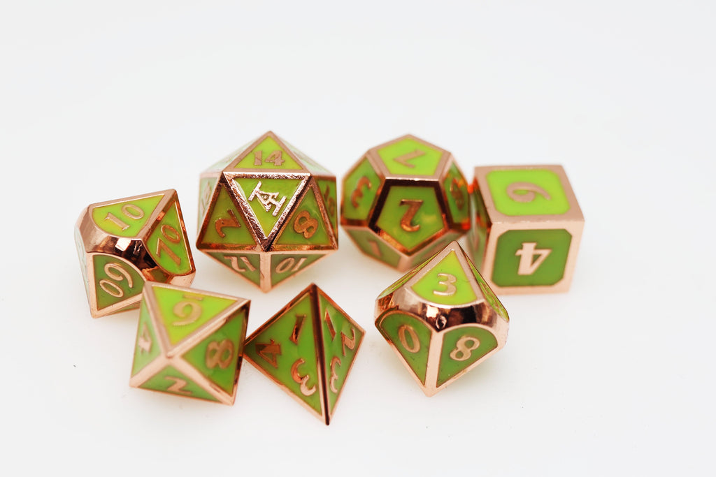 Acquisitions Inc Character Dice: Strix Metal Dice Foam Brain Games