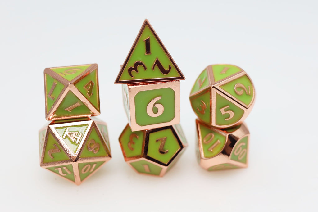 Acquisitions Inc Character Dice: Strix Metal Dice Foam Brain Games