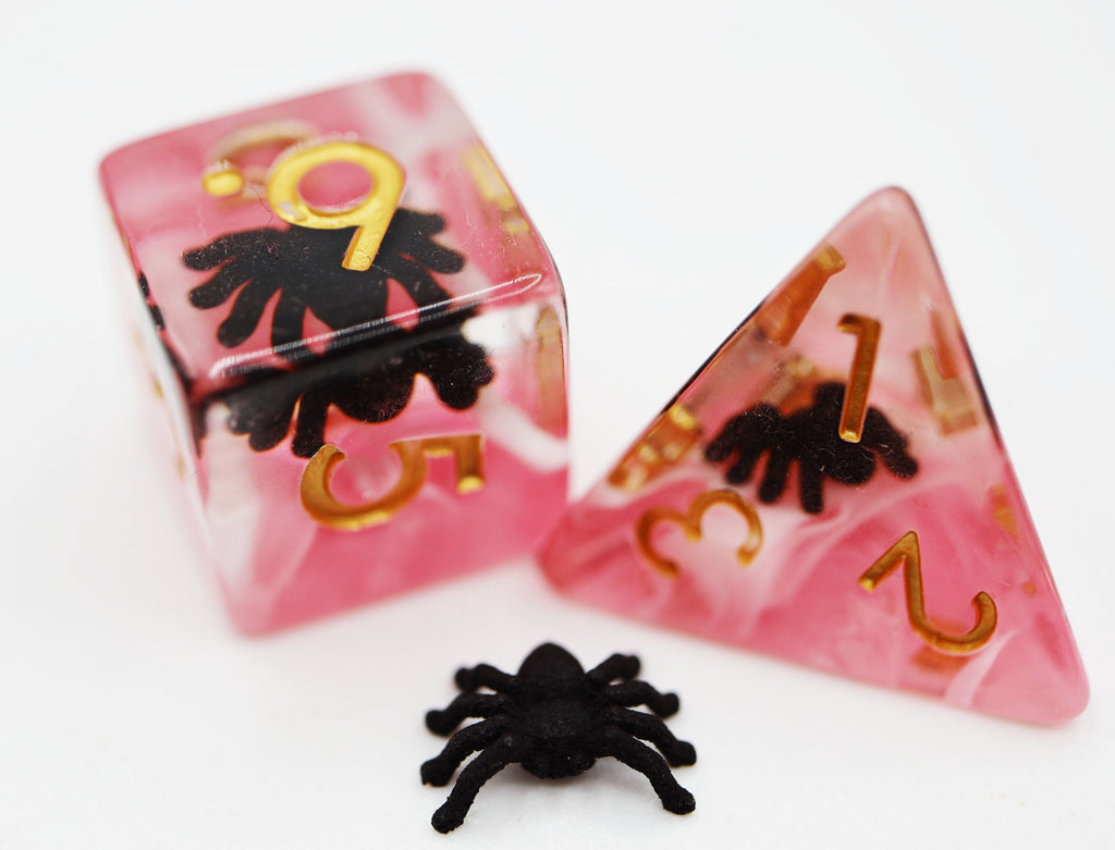 Terror Spider RPG Dice Set Plastic Dice Foam Brain Games