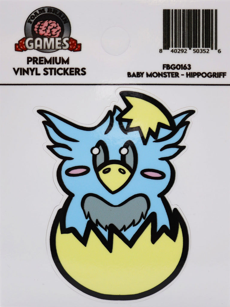 Baby Monster Sticker: Hippogriff Stickers Foam Brain Games
