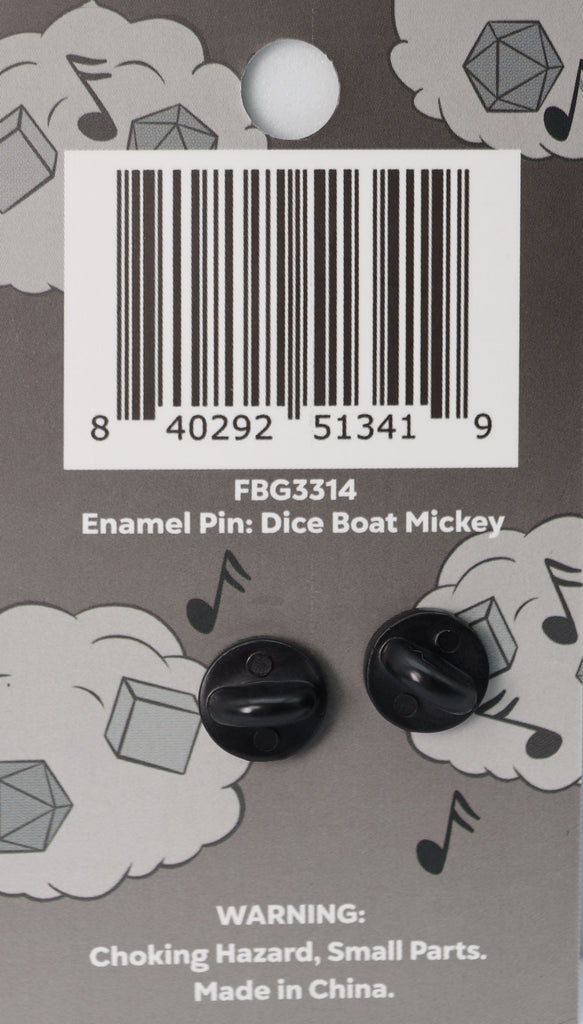Dice Boat Willie: Mickey - Enamel Pin Enamel Pin Foam Brain Games