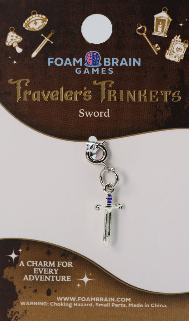 Traveler's Trinkets: Sword Charm Jewelry Foam Brain Games