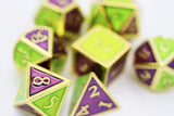 Dual Amethyst and Green RPG Set
