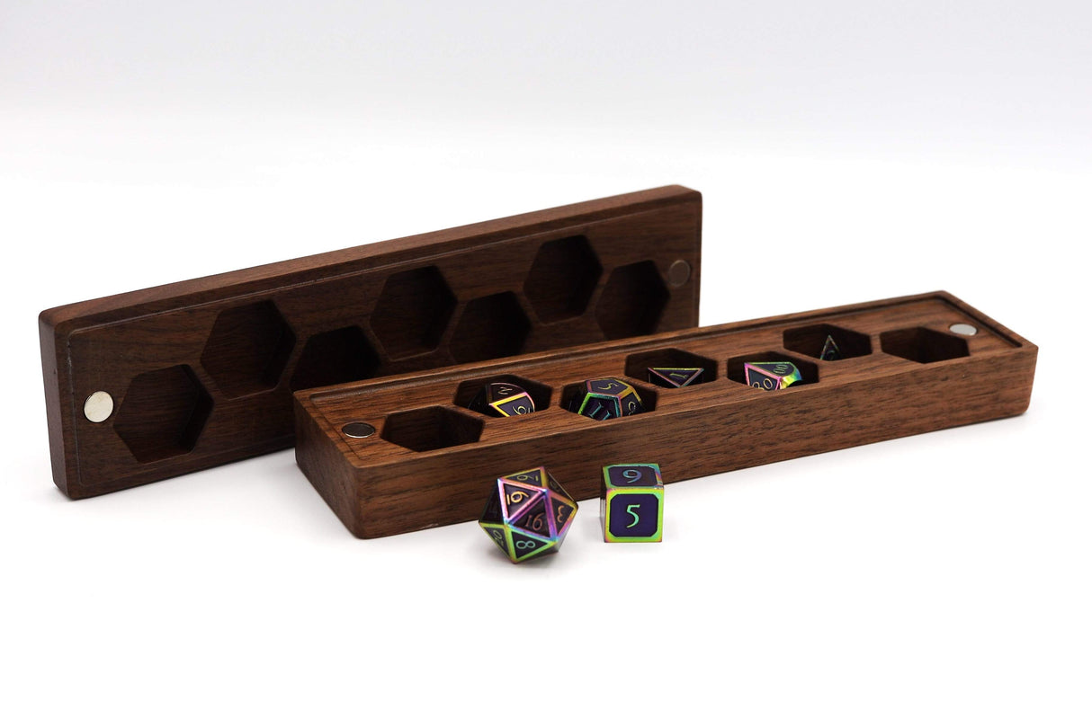 Rosewood Dice Box (Rectangle)