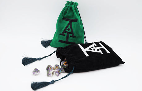 Acquisitions Inc Logo Dice Bag - Black Dice Box Foam Brain Games