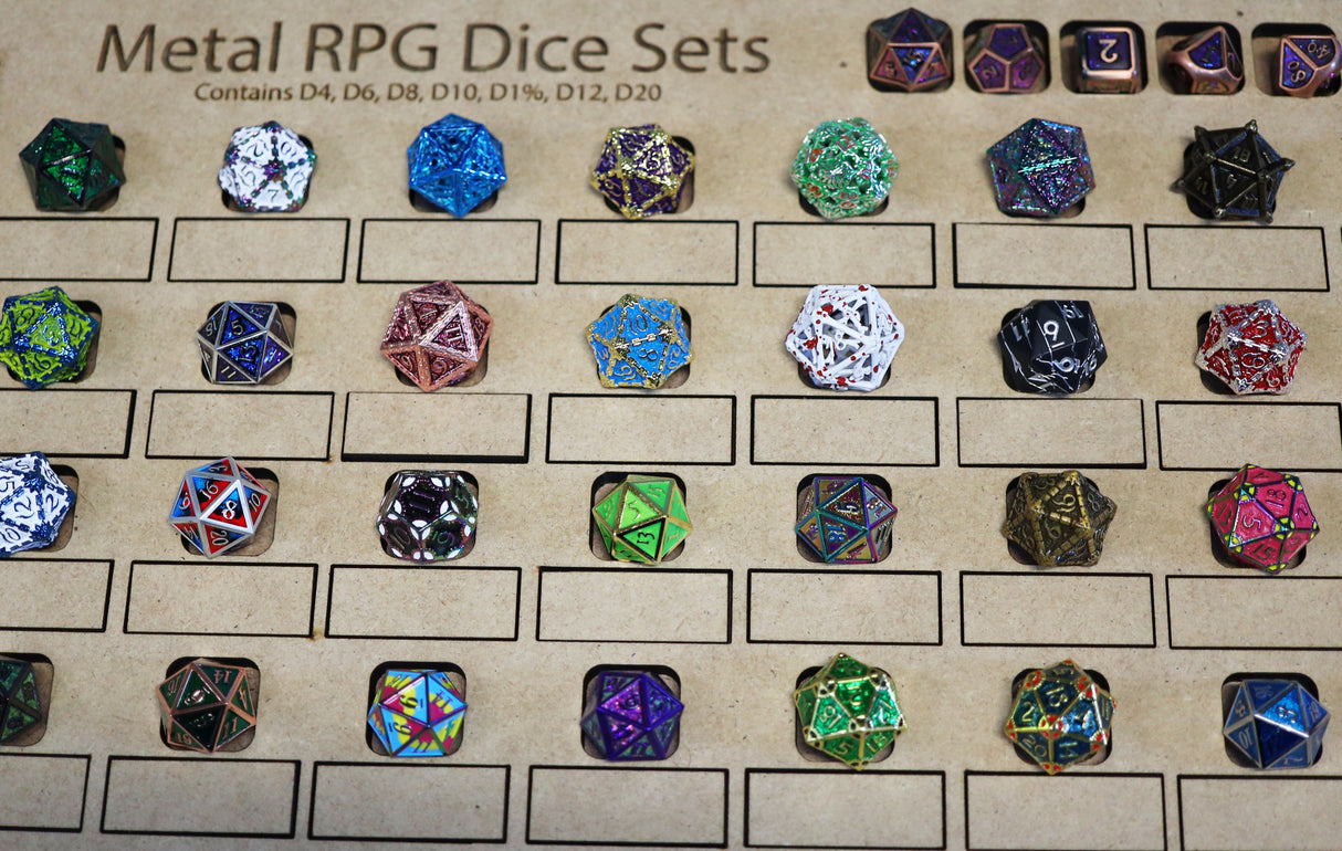 Compact D20-Only RPG Display (Free with purchase, See Notes)