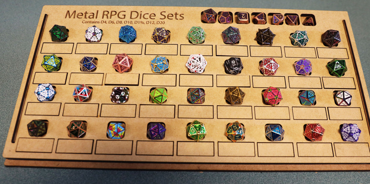 Compact D20-Only RPG Display (Free with purchase, See Notes)