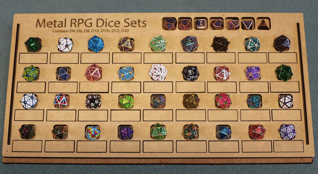 Compact D20-Only RPG Display (Free with purchase, See Notes)