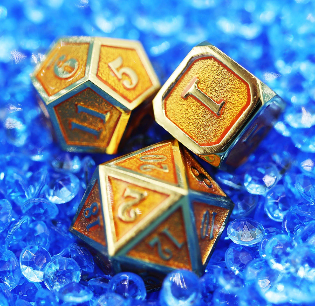 Gold Embossed Sunstone RPG Set