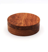 Cherry Wood Dice Box (Round)