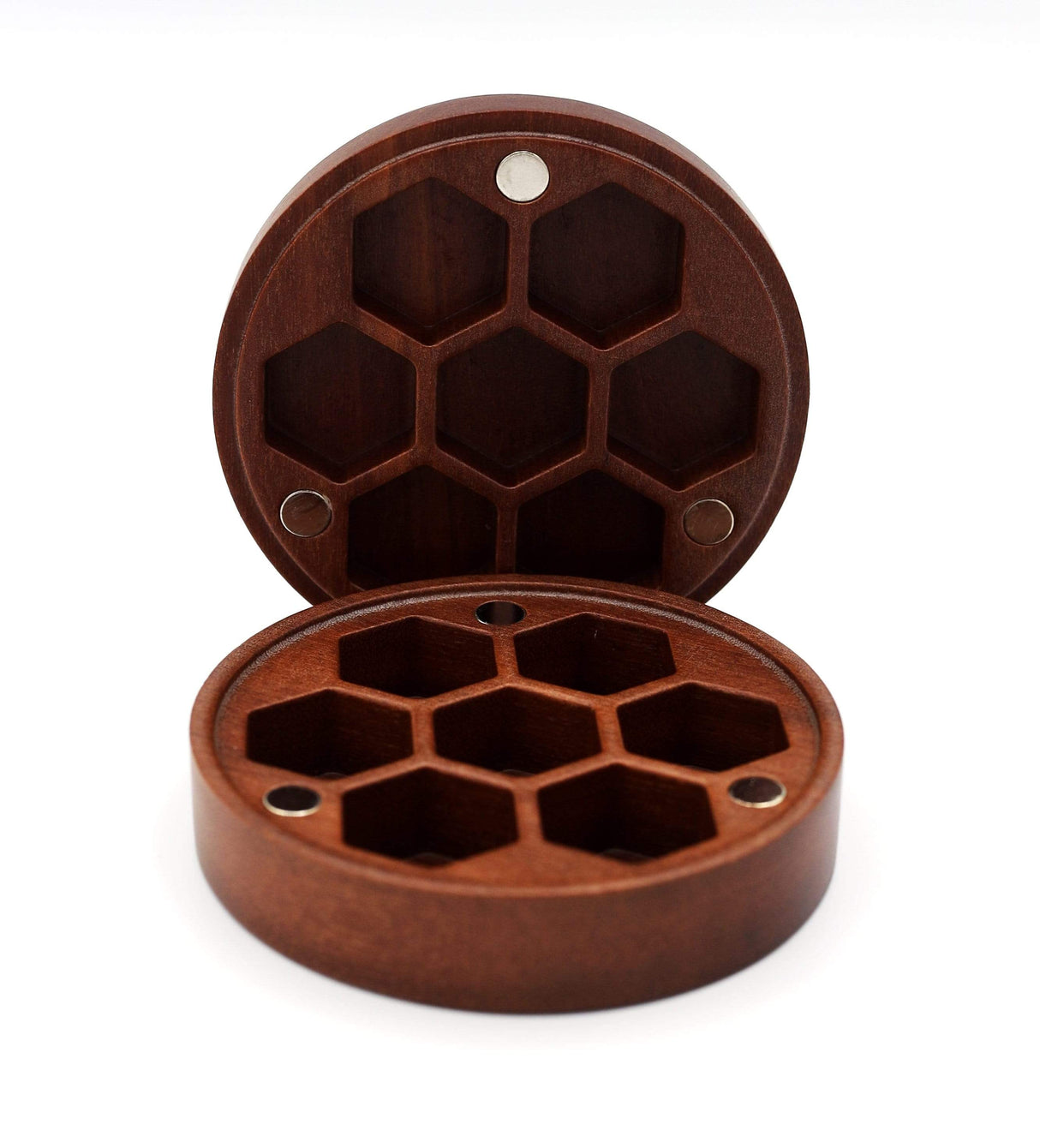 Rosewood Dice Box (Round)